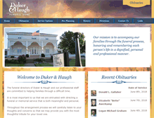 Tablet Screenshot of dukerandhaugh.com